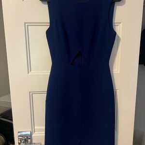 Blue Sleeveless Dress